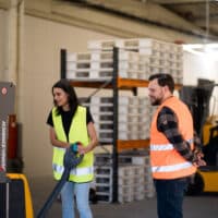 Bilde av kurs i T1 palletruck / snile